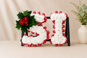Any 2 Letter Tribute personalised artificial silk letter tribute
