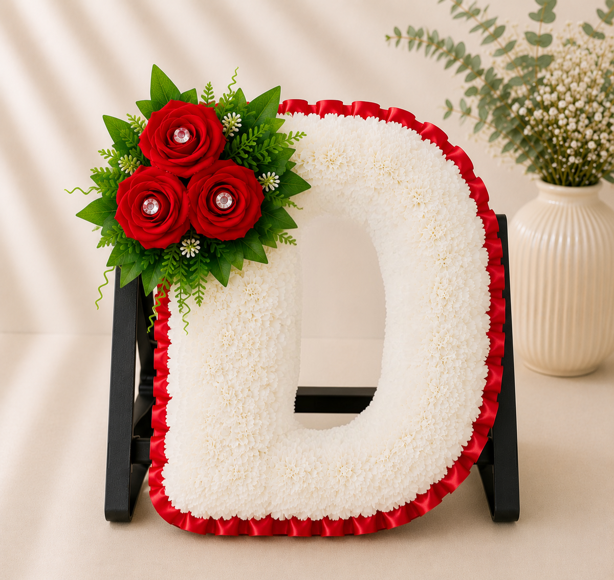 Any Single Letter Tribute personalised artificial silk letter tribute