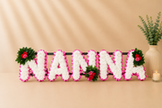 Any 5 Letter Tribute personalised artificial silk letter tribute