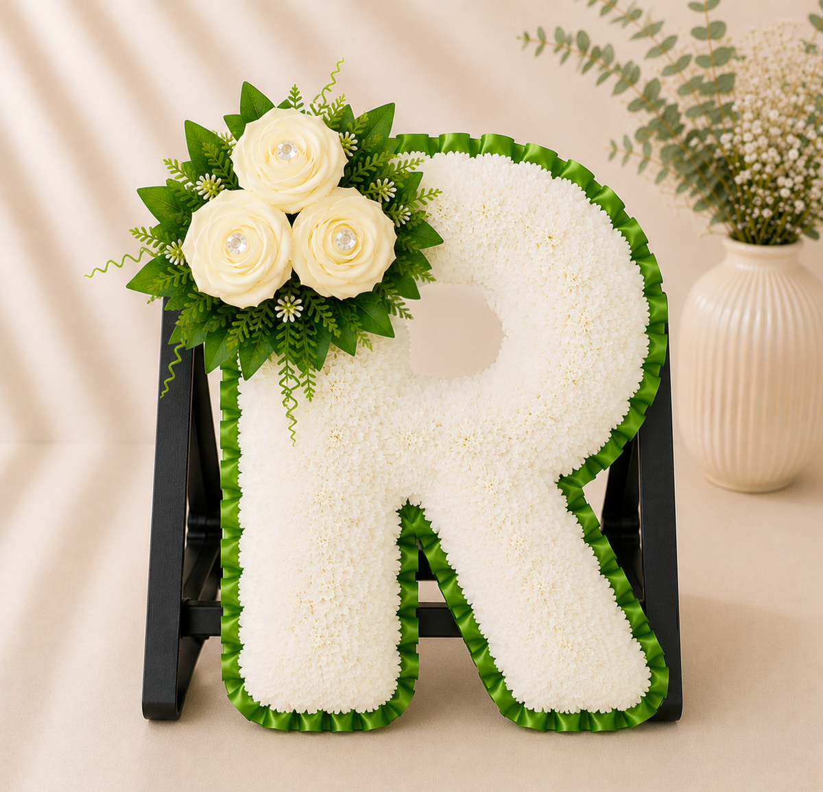 Any Single Letter Tribute personalised artificial silk letter tribute
