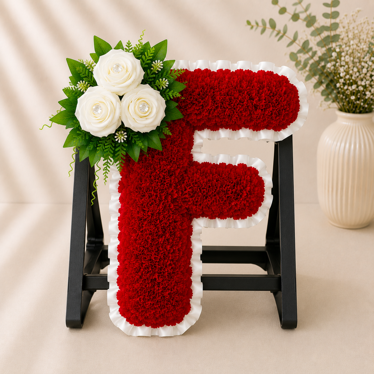 Any Single Letter Tribute personalised artificial silk letter tribute