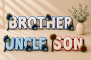 SON, BROTHER, UNCLE Funeral Package artificial silk funeral flower package