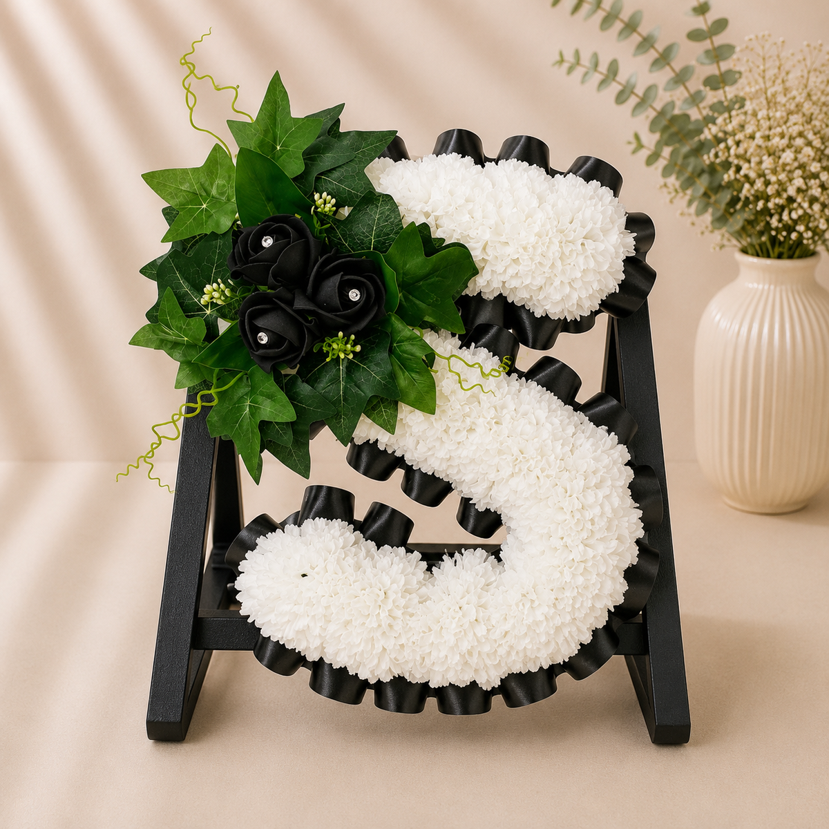Any Single Letter Tribute personalised artificial silk letter tribute