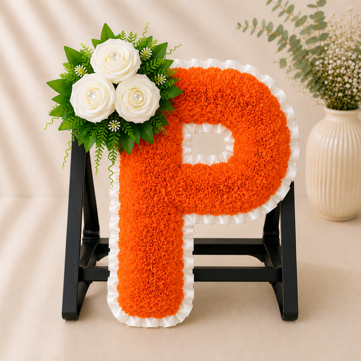 Any Single Letter Tribute personalised artificial silk letter tribute