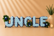 Any 5 Letter Tribute personalised artificial silk letter tribute