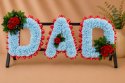 Any 3 Letter Tribute personalised artificial silk letter tribute
