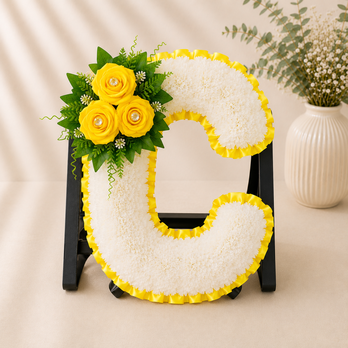 Any Single Letter Tribute personalised artificial silk letter tribute