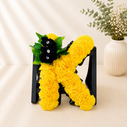 Any Single Letter Tribute personalised artificial silk letter tribute